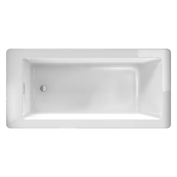 Jacuzzi Linea 60-Inch 3-Wall Alcove Whirlpool Bathtub With 8 Jets [JLNS6030WRL2XXWW/WC] (SAK35610) main image 1